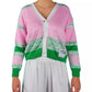 Chic Viscose Blend V-Neck Cardigan