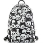 Sleek Monochrome Designer Backpack