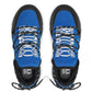 Elegant Black & Blue Nylon Sneakers