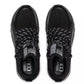 Sleek Black Nylon Sneakers with Logo Detail