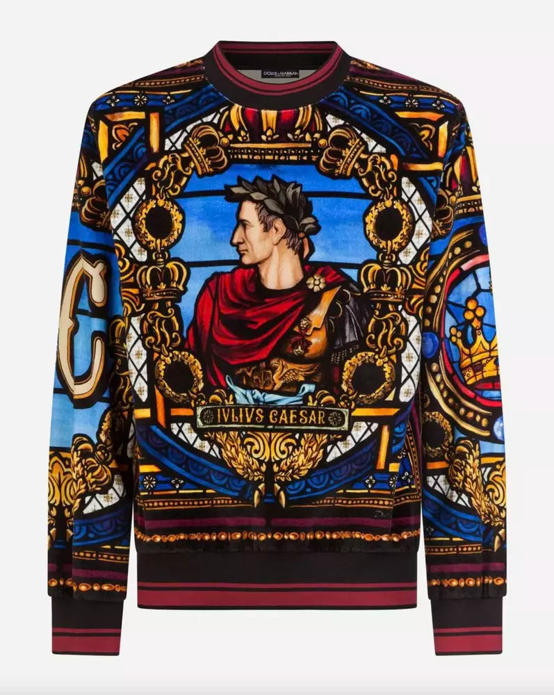 Emperor Print Crewneck Sweatshirt