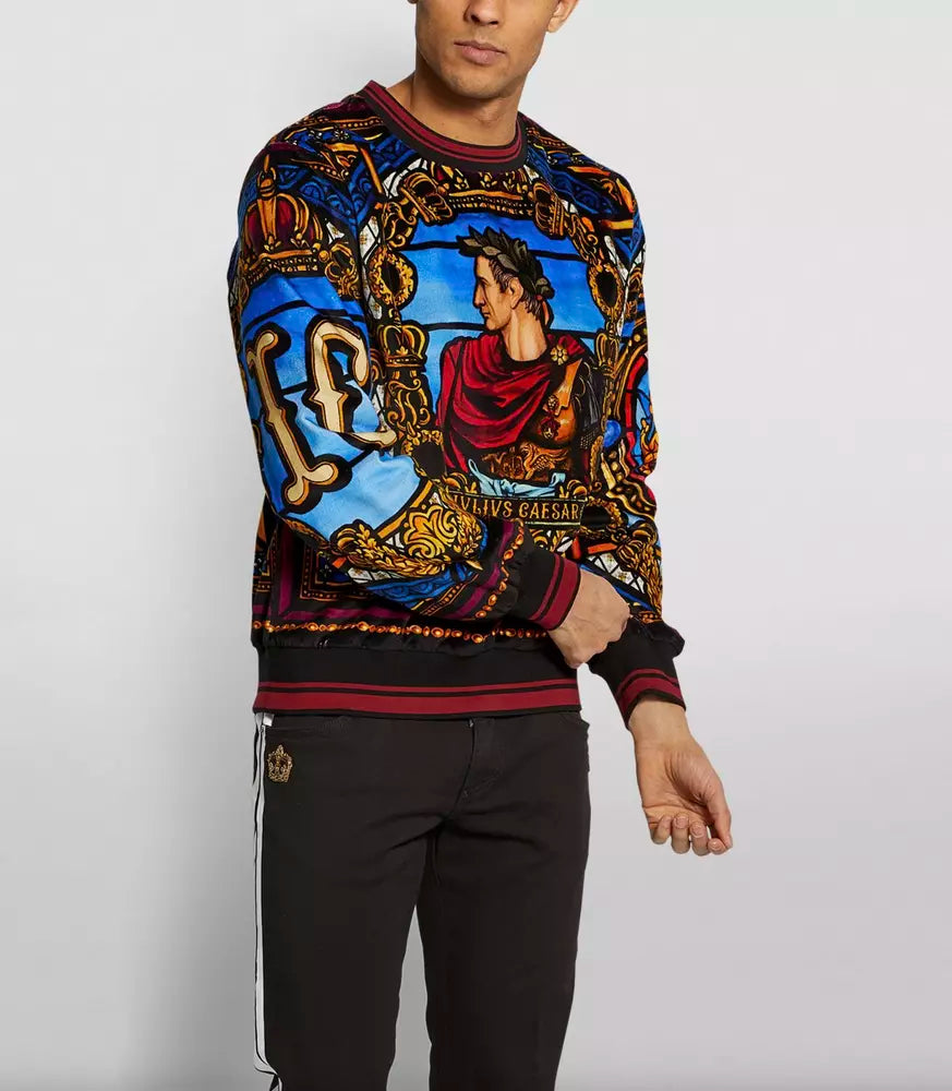 Emperor Print Crewneck Sweatshirt