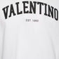 Elegant White Cotton Crewneck Tee