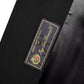 Elegant Virgin Wool Four-Button Coat