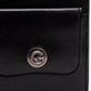 Elegant Calfskin Shoulder Bag with Metal Logo