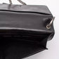 Elegant Calfskin Shoulder Bag with Metal Logo