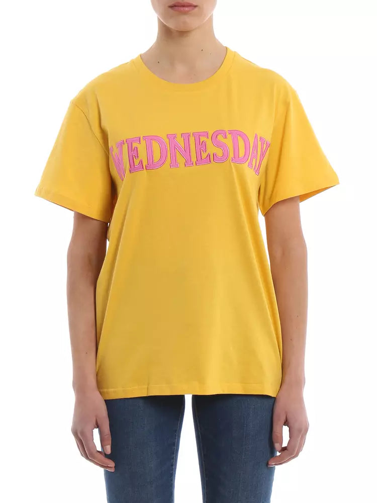 Sunshine Chic Cotton Logo Tee