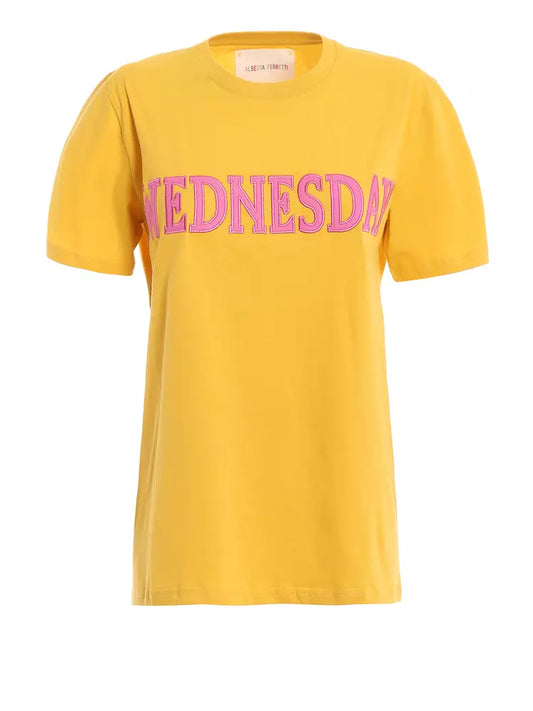 Sunshine Chic Cotton Logo Tee