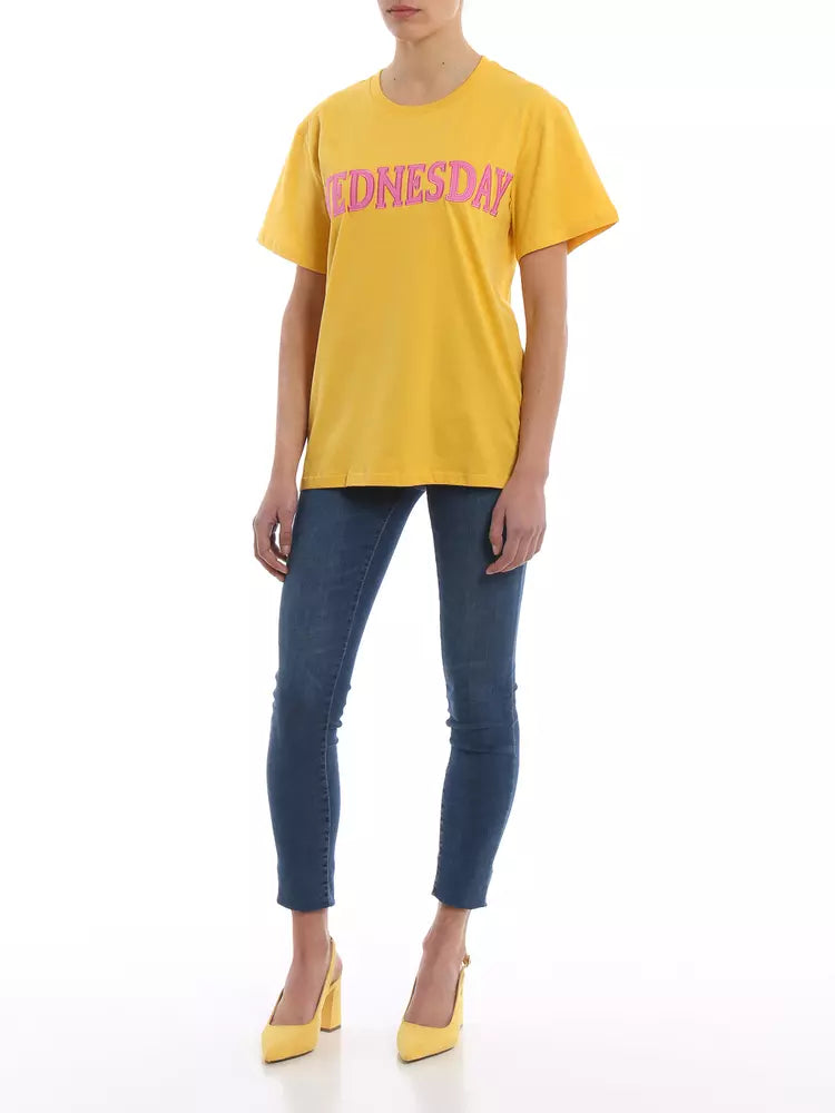 Sunshine Chic Cotton Logo Tee