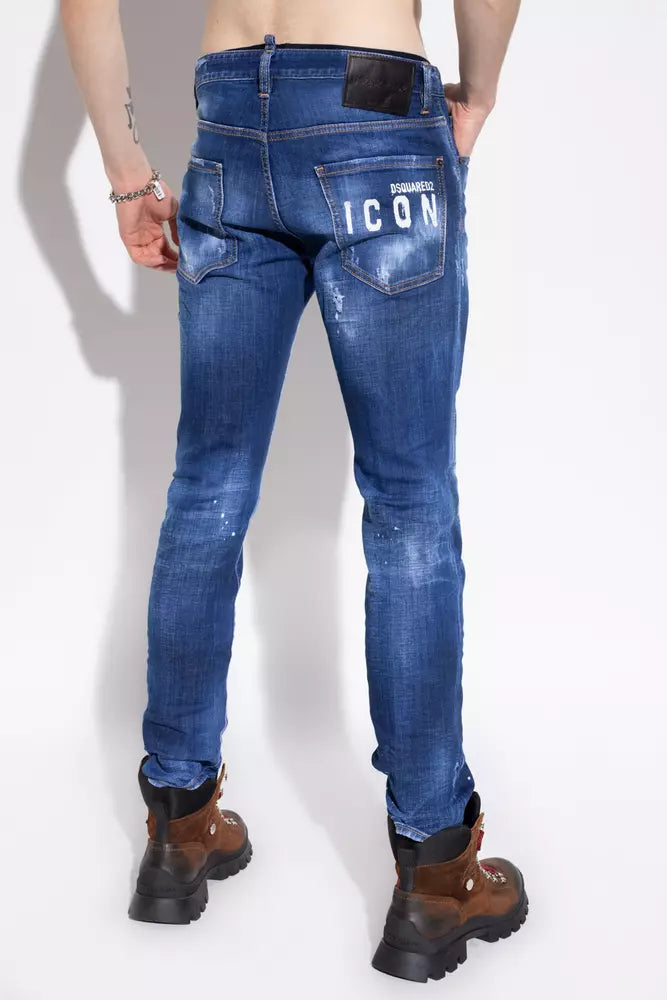 Cool Guy Distressed Tapered Jeans