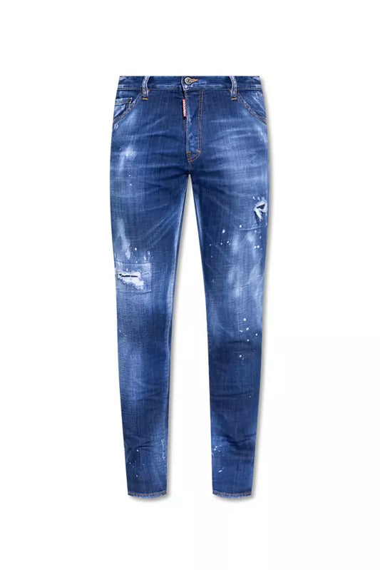 Cool Guy Distressed Tapered Jeans