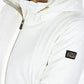 Elegant White Softshell Down Jacket