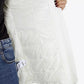 Elegant White Softshell Down Jacket