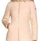 Chic High-Collar Hooded Women's Jacket with Fur