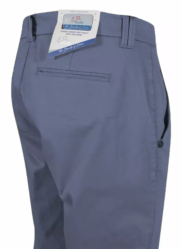 Chic Blue Chinos for Men