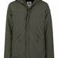 Chic Green Technical Fabric Jacket