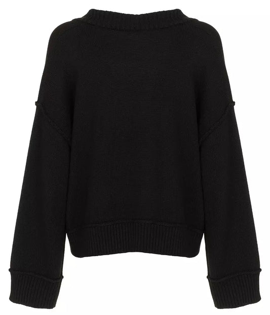 Classic V-Neck Wool Blend Sweater