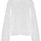 Chic Beige V-Neck Wool Blend Sweater