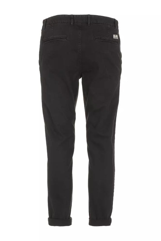 Elegant Four-Pocket Cotton Pants