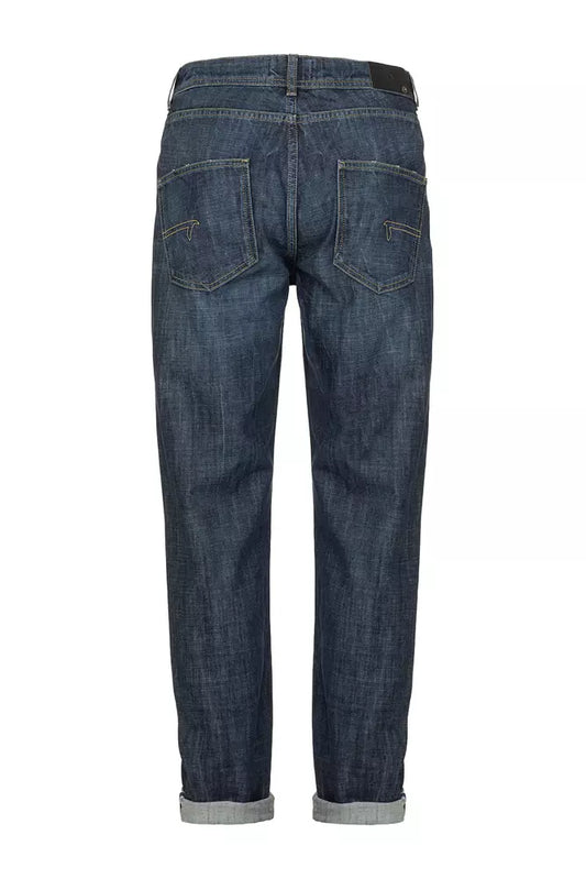 Elegant Cotton-Blend Men's Jeans