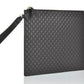 Sleek Microguccissima Leather Clutch