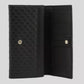 Elegant Microguccissima Leather Wallet in Black