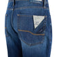 Chic Regular Fit Blue Cotton Jeans for Men