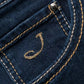Exclusive Blue Nick Jeans with Embroidered Detail