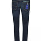Exclusive Blue Nick Jeans with Embroidered Detail