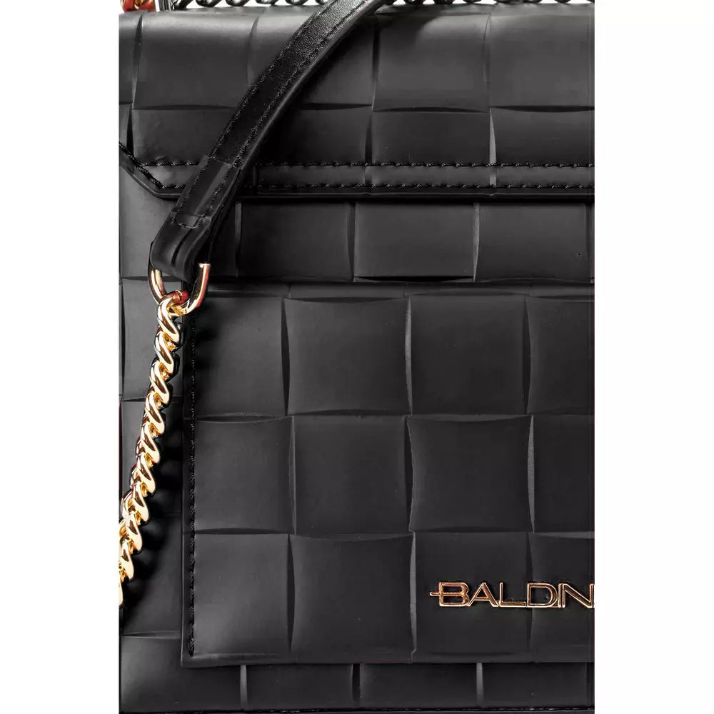 Elegant Calfskin Shoulder Bag with Chain Strap