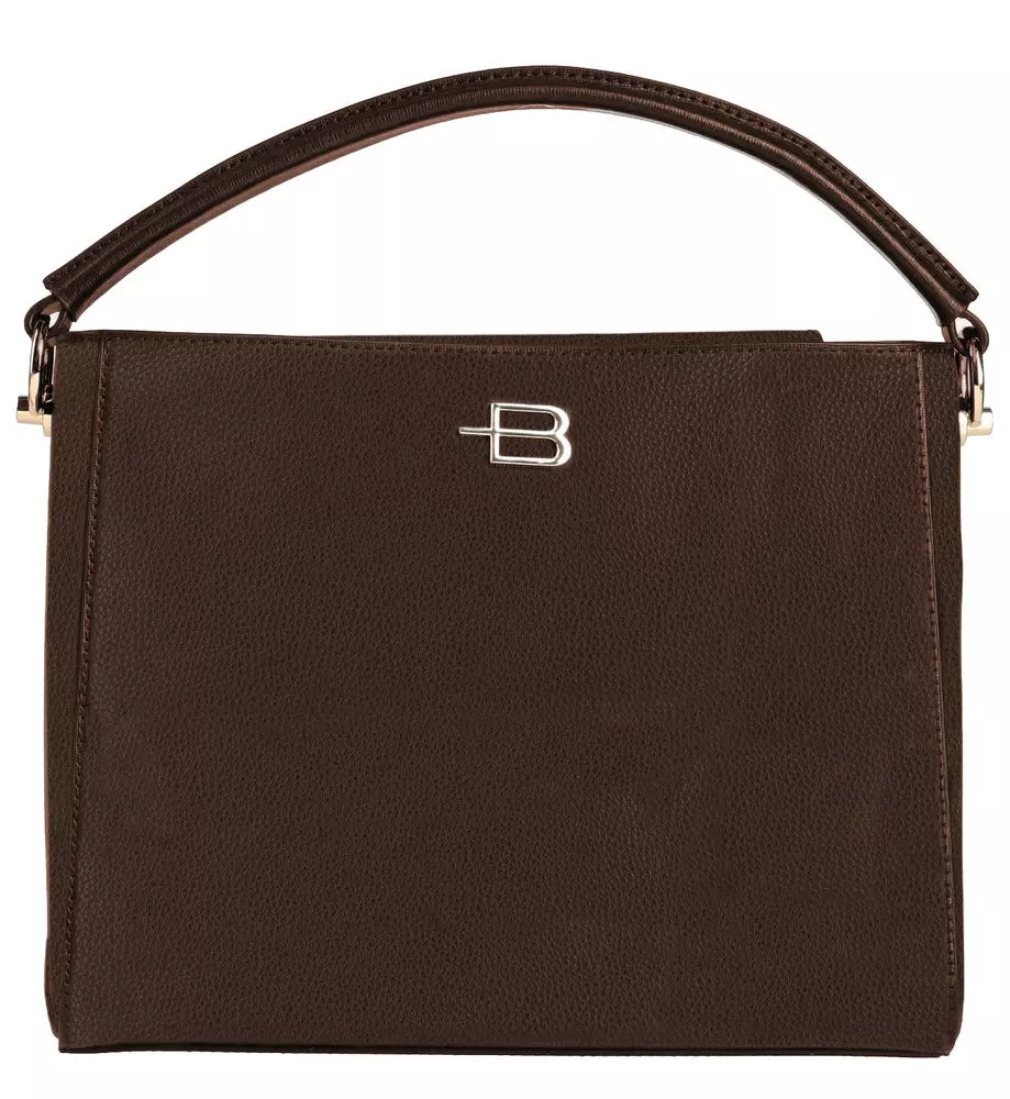 Elegant Textured Calfskin Handbag