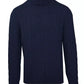 Elegant Wool-Cashmere Men's Turtleneck Sweater