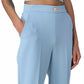 Chic High-Waisted Stretch Crepe Trousers
