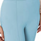 Elegant Flared Stretch Crepe Trousers