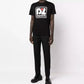 Elevate Your Style with a Chic Black Crew Neck Tee