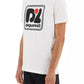 Chic White Crew Neck Cotton Tee