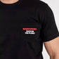 Chic Black Logo-Essence Cotton Tee