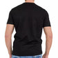 Chic Black Logo-Essence Cotton Tee