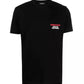 Chic Black Logo-Essence Cotton Tee
