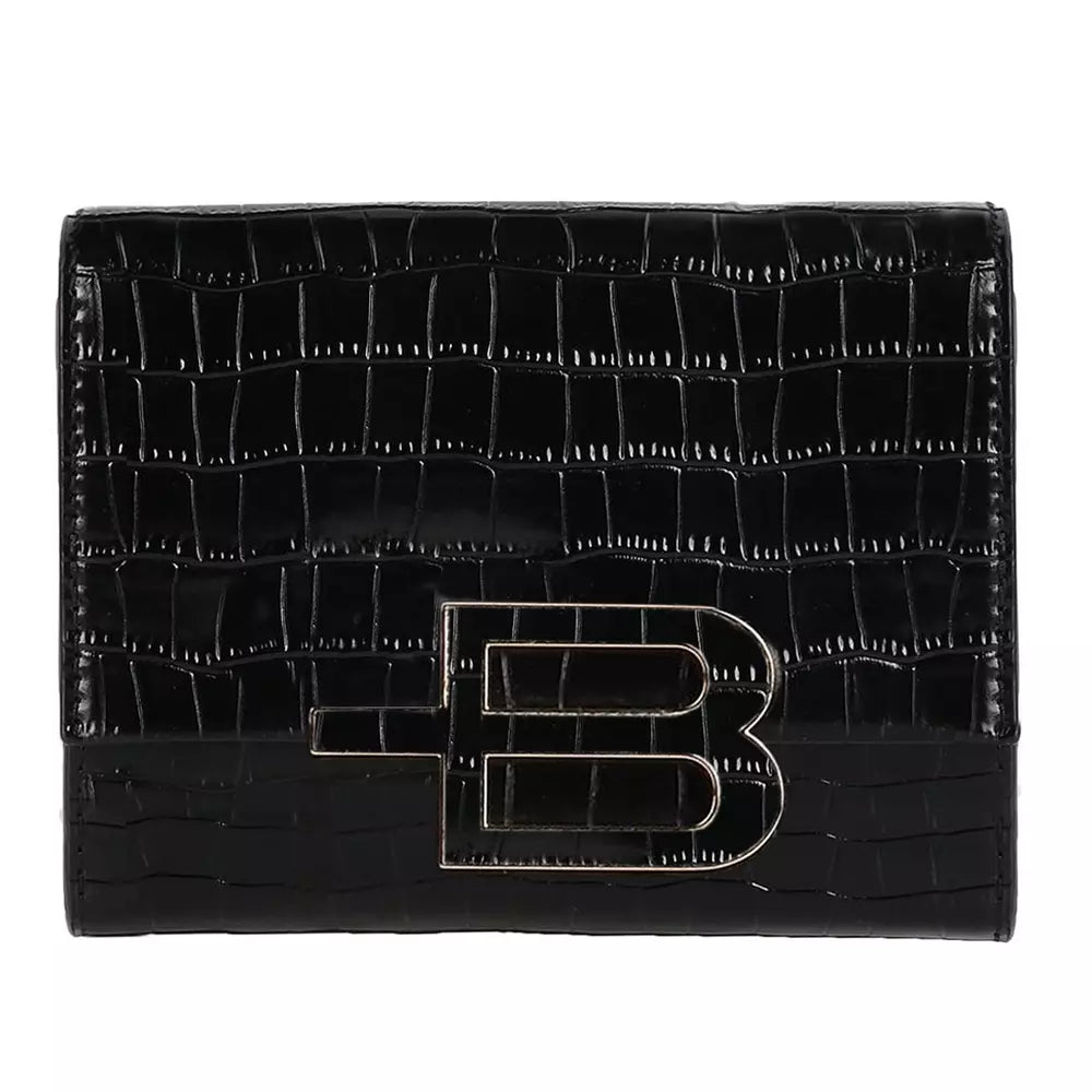 Chic Python-Print Calfskin Shoulder Bag