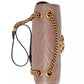 Chic Chevron Quilted Leather Shoulder Bag