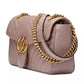 Chic Chevron Quilted Leather Shoulder Bag