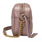Chevron Quilted Leather Mini Shoulder Bag