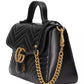 Elegant Chevron Leather Crossbody Bag