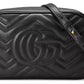 Elegant Chevron Quilted Leather Shoulder Bag
