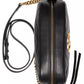 Elegant Chevron Quilted Leather Shoulder Bag