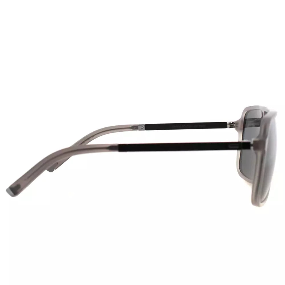 Sleek Titanium Framed Men's Sunglasses