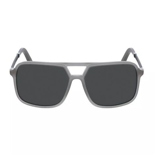 Sleek Titanium Framed Men's Sunglasses