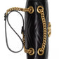 Elegant Chevron Quilted Leather Shoulder Bag