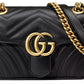 Elegant Chevron Quilted Leather Shoulder Bag